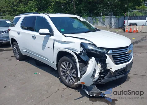 2022 Chevrolet Traverse Awd Premier from USA, damaged, VIN 1GNEVKKW9NJ191365